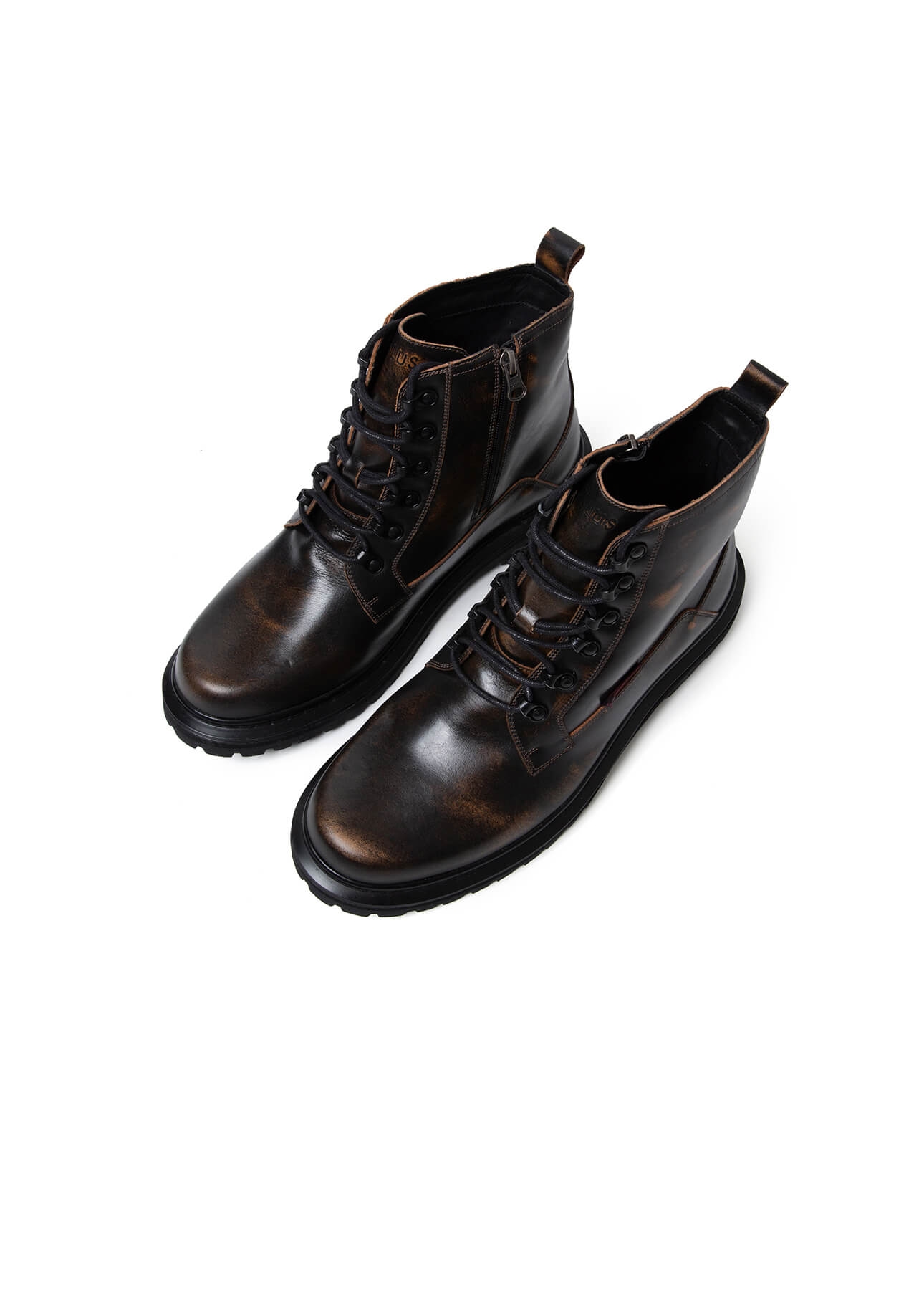 Coturno Isaac Ellus Dark Brown