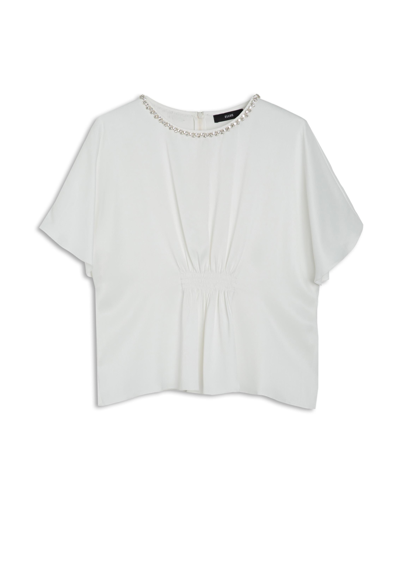 Crepe Chanel Blouse Branco