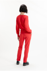 Crepe Way Carrot Bow Vermelho