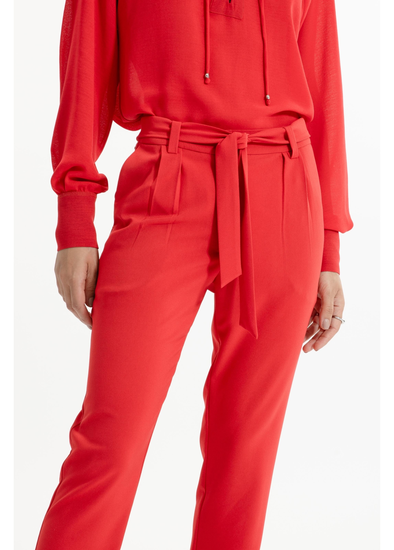 Crepe Way Carrot Bow Vermelho