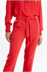 Crepe Way Carrot Bow Vermelho