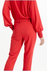 Crepe Way Carrot Bow Vermelho