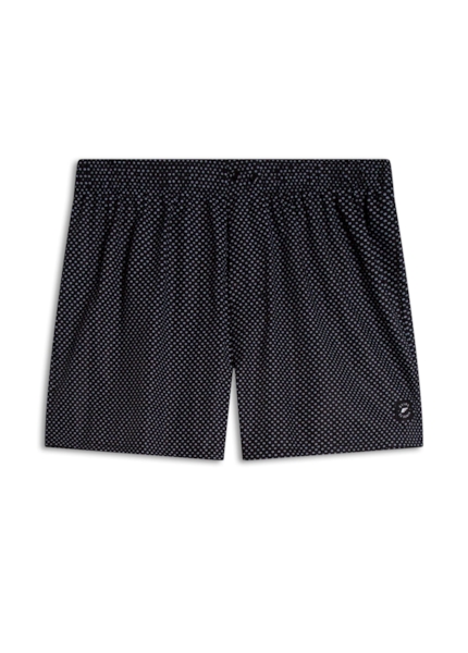 Cueca Boxer Ellus Classic Paisley Preto