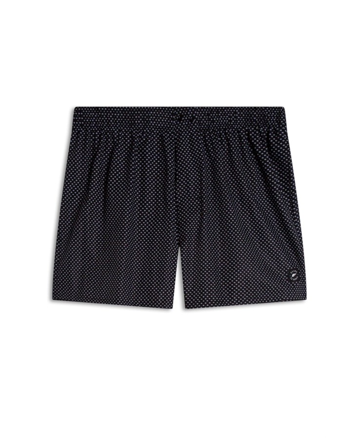 Cueca Boxer Ellus Classic Paisley Preto