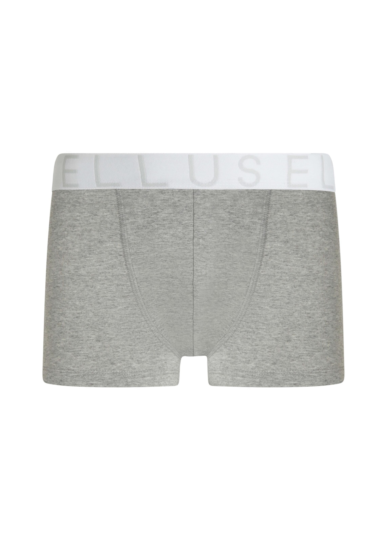 Cueca Boxer Ellus Dlx Cinza Mescla