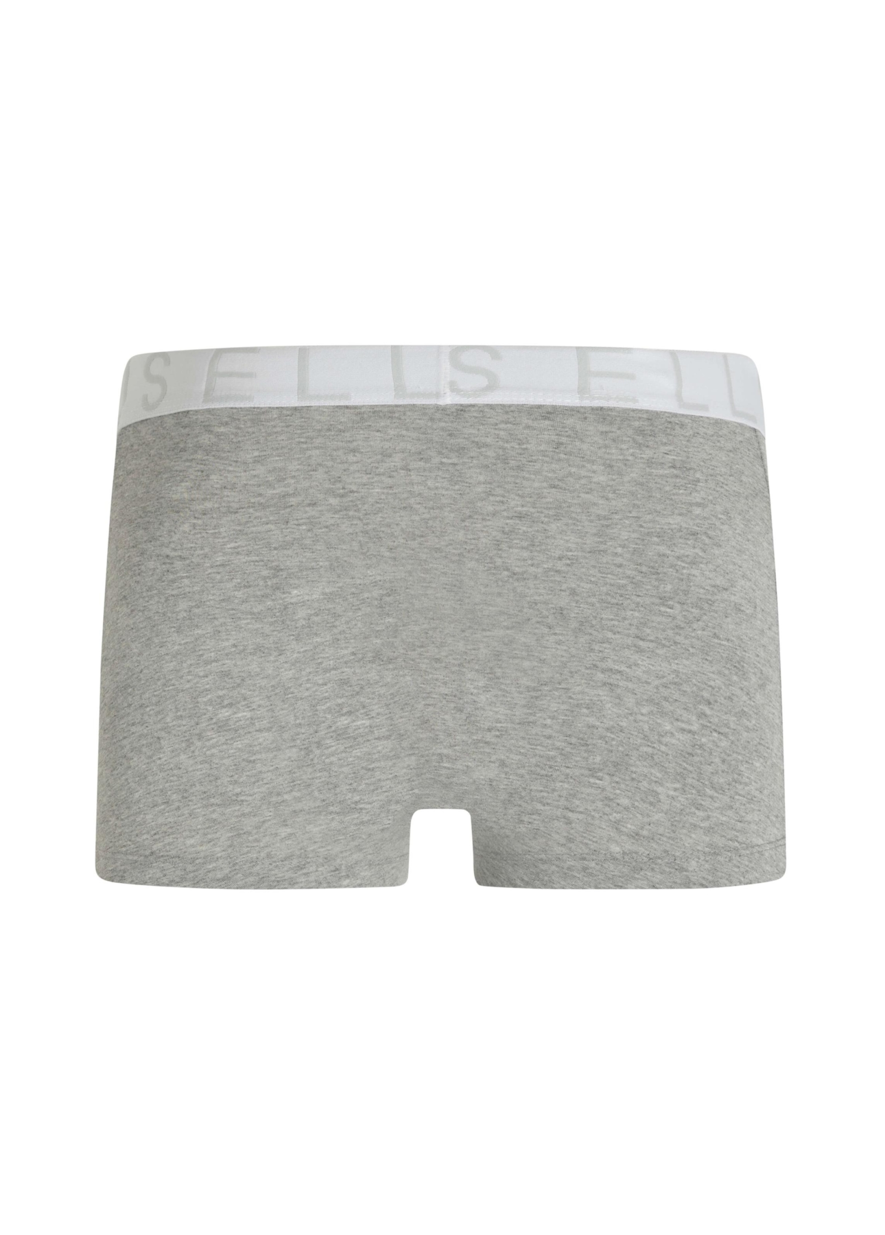 Cueca Boxer Ellus Dlx Cinza Mescla