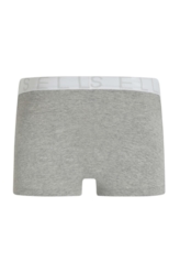 Cueca Boxer Ellus Dlx Cinza Mescla