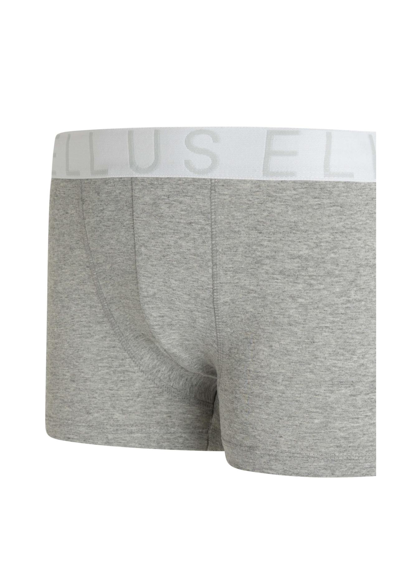 Cueca Boxer Ellus Dlx Cinza Mescla