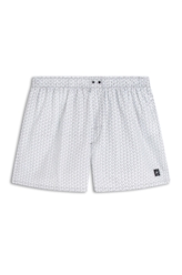 Cueca Ellus Easa Branco C/ Prata