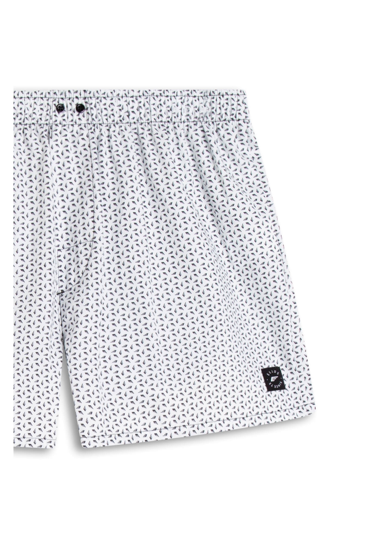 Cueca Ellus Easa Branco C/ Prata