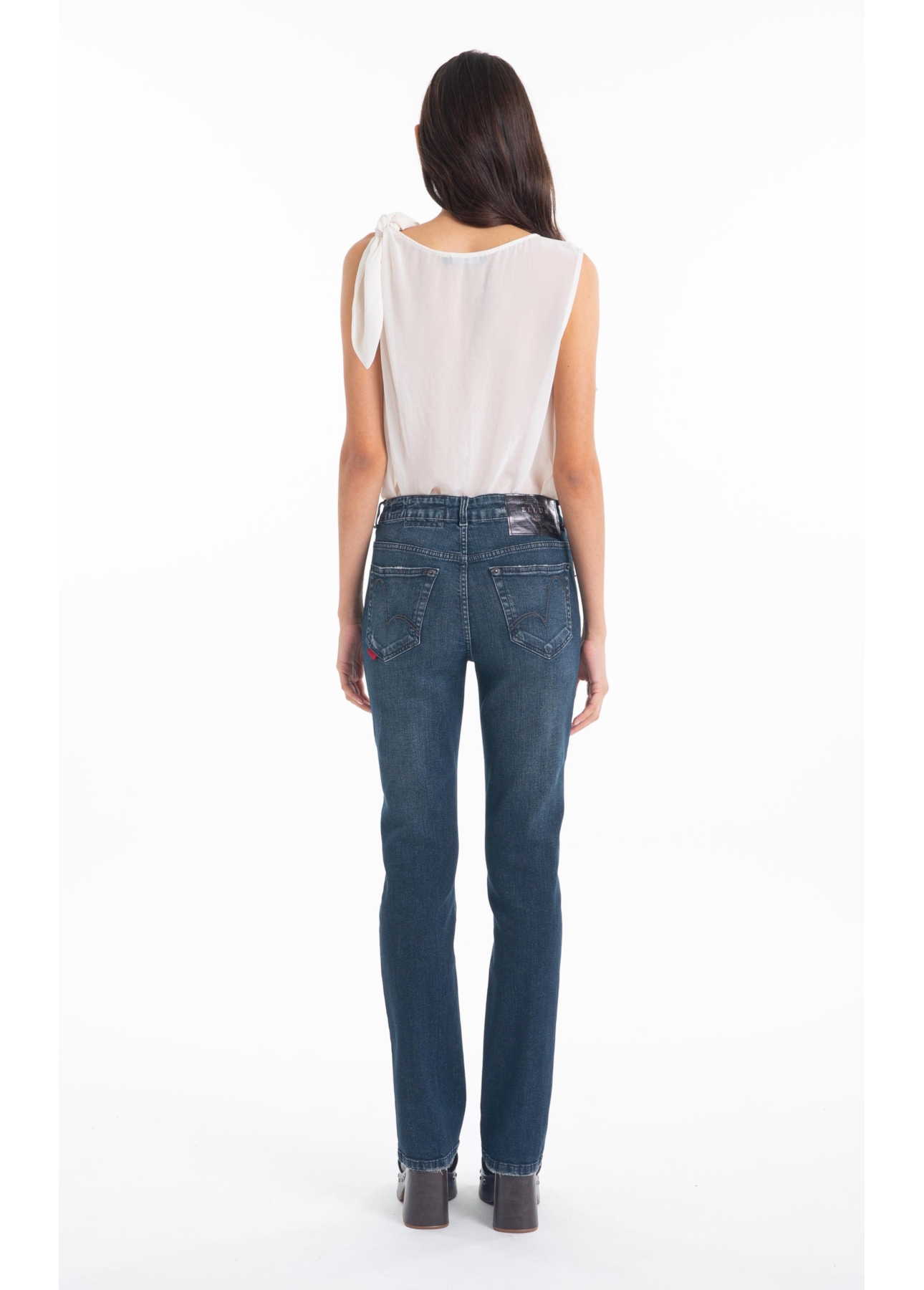 Dark Forest Elastic Gisele Slim Filigr 1847 Lav. Escuro C/ Matiz