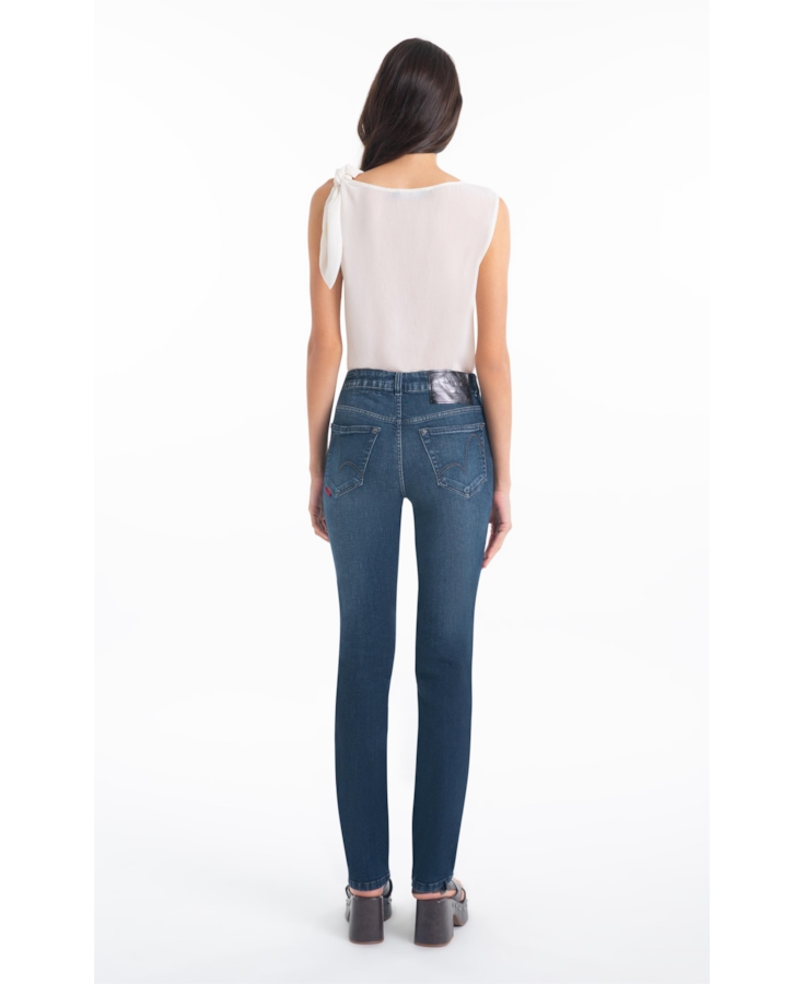 Dark Forest Elastic Gisele Slim Filigr 1981 Lav. Escuro C/ Used