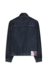 Dark Forest Elastic (Oversized) Recortes Lav.Escuro C/ Craquelado