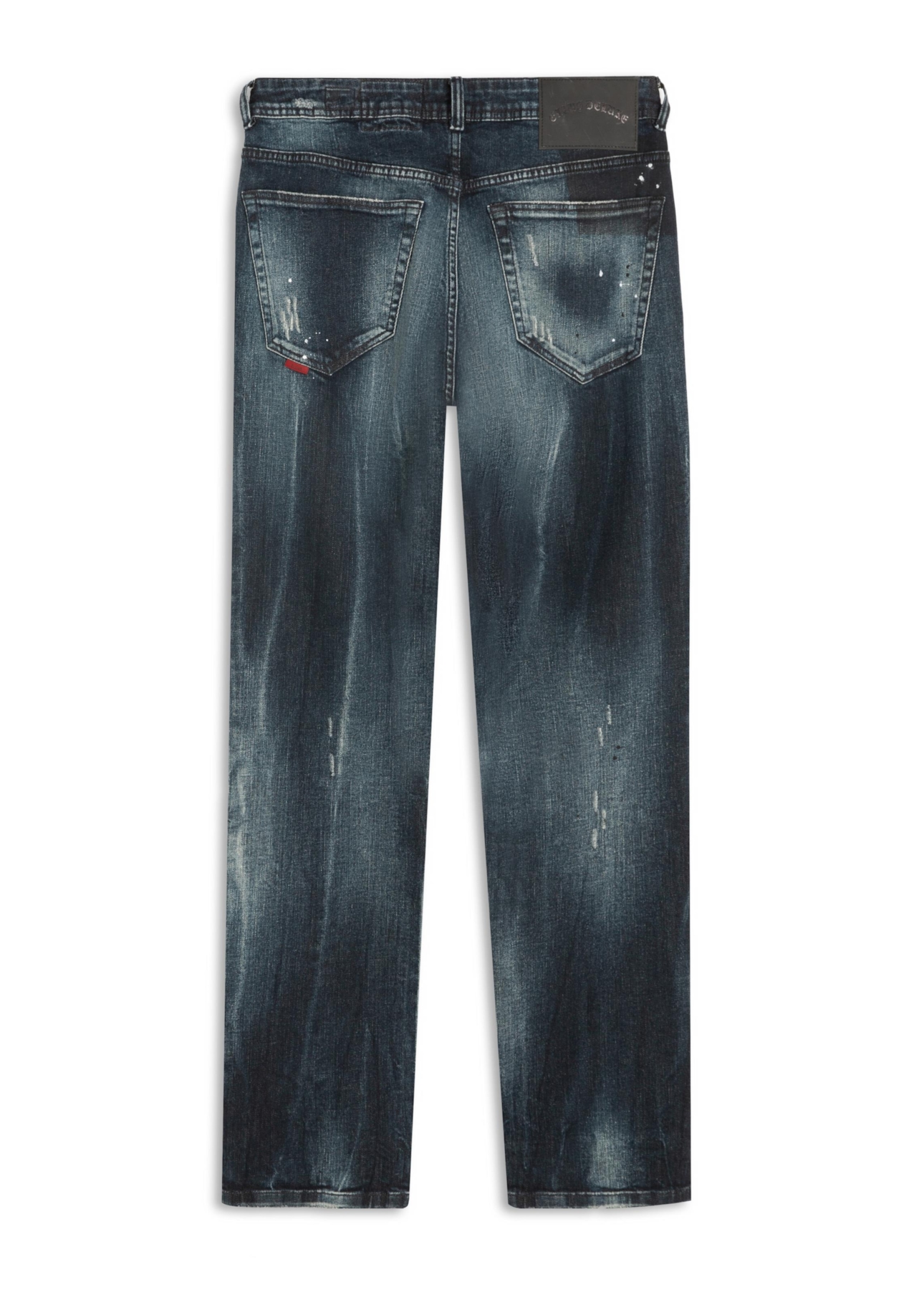 Dark Forest Elastic (Slim) 5 Pockets Escuro C/ Tie Dye e Resp.