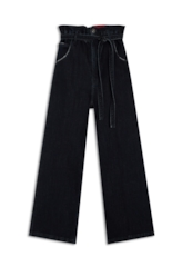 Dark Forest Elastic Wide Leg Clo 38r-Lav.Stone C/Reb.+luv.