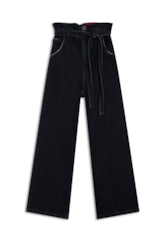 Dark Forest Elastic Wide Leg Clo 38r-Lav.Stone C/Reb.+luv.