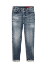 Dark Sea Elastic (Rihanna) Botoes 1685-Lav.Medio C/Sky+puid