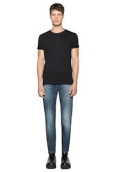 Deep Blue Elastic (Slim) Recorte 126 Lav.Medio C/ Rede