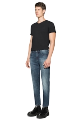 Deep Blue Elastic (Slim) Recorte 126 Lav.Medio C/ Rede