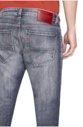 Deep Blue Elastic (Troy) Slim 1248 Lav.Medio C/ Matiz