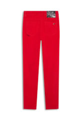 Denim Color Stretch Rec Cos Vermelho Vivo
