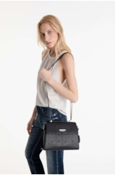 Dna Shoulder Bag Ellus Preto