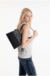Dna Shoulder Bag Ellus Preto