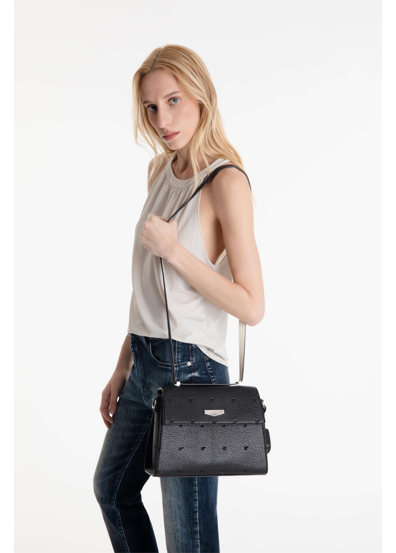 Dna Shoulder Bag Ellus Preto