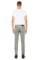 Double Black Elast (Slim) e Asa Duplo 652 Lav.Cinza Med C/Puido