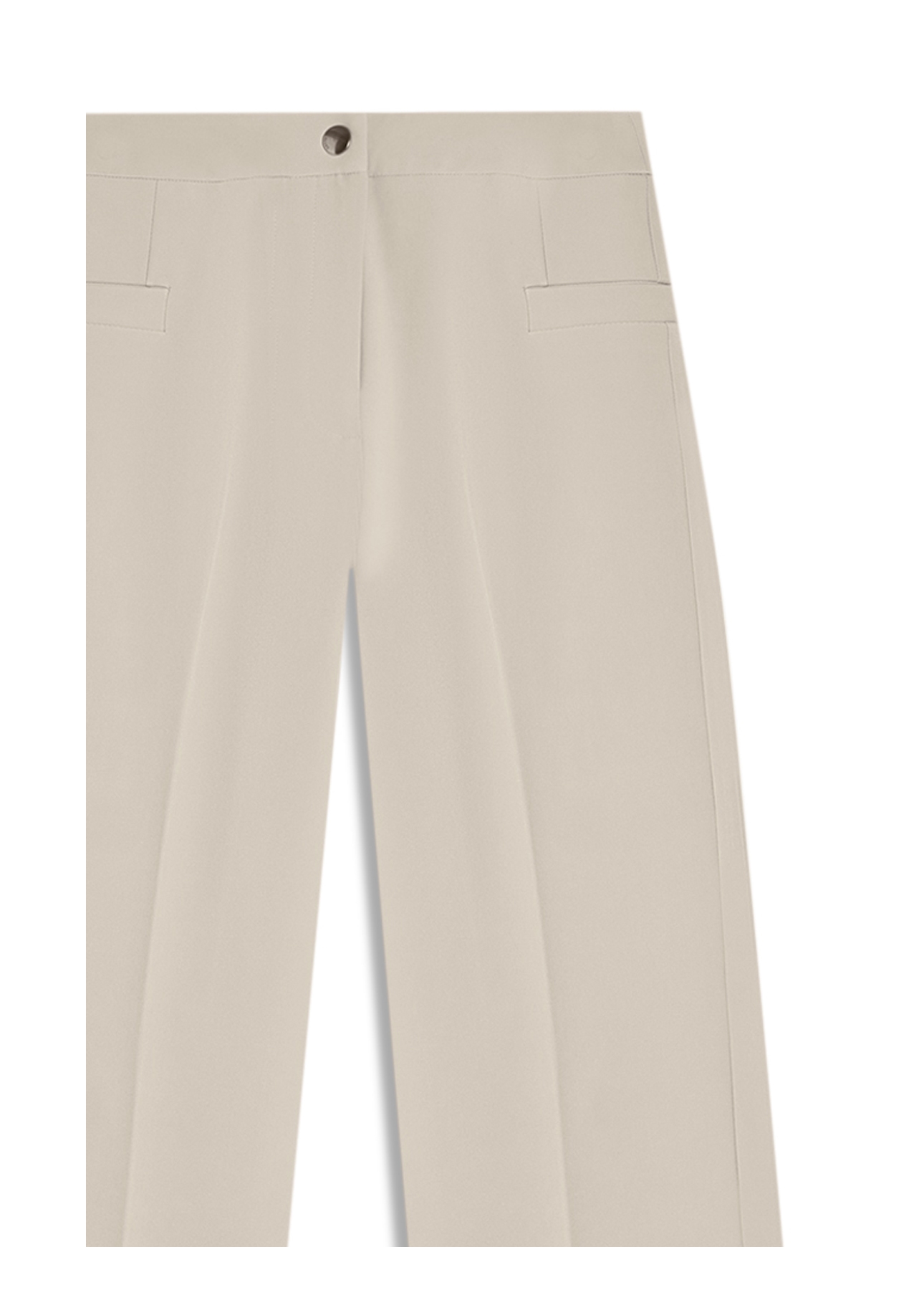 Double Color Thin Pockets Cinza Claro
