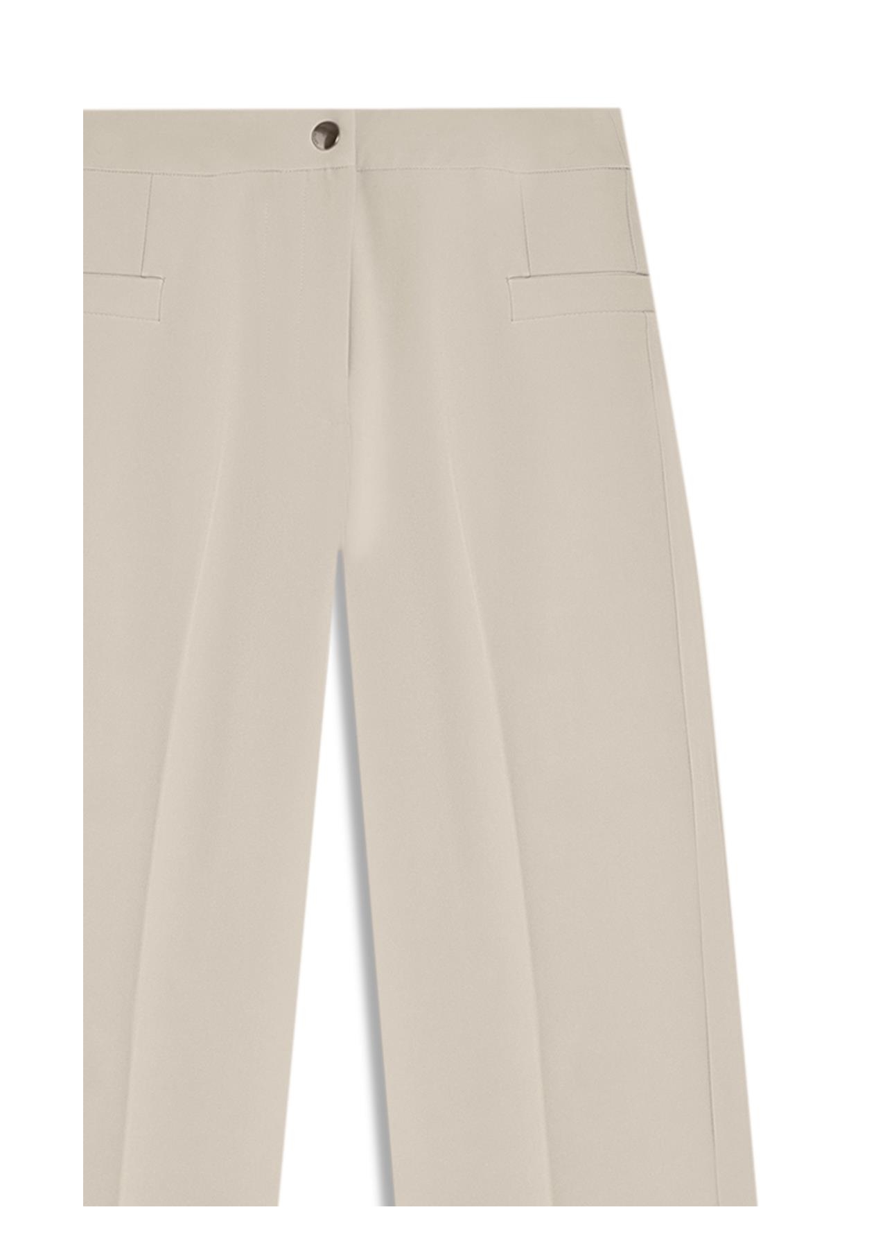 Double Color Thin Pockets Cinza Claro