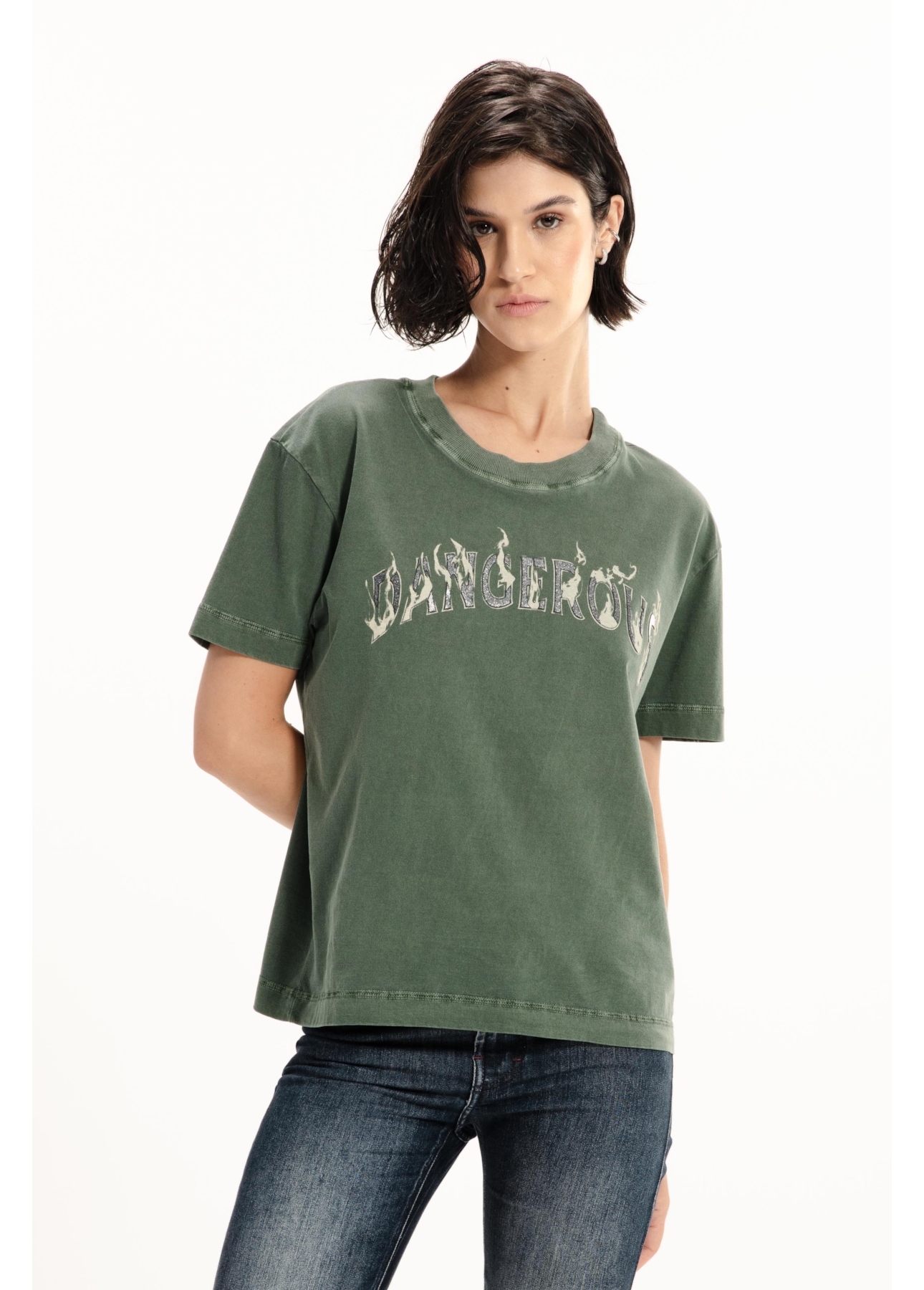 Ellus Boxy Dangerous Verde Militar