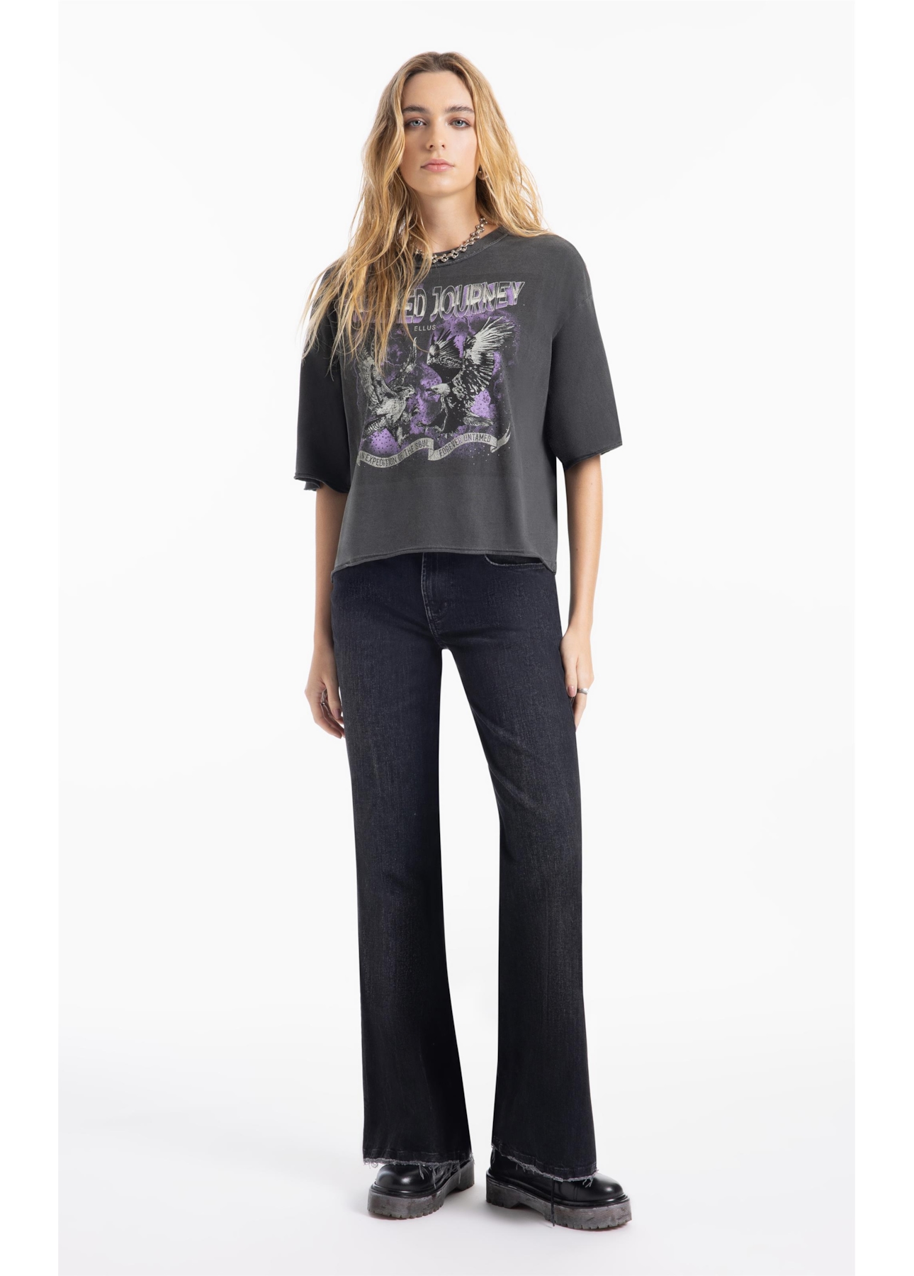 Ellus Cotton Untamed Journey Mc Preto