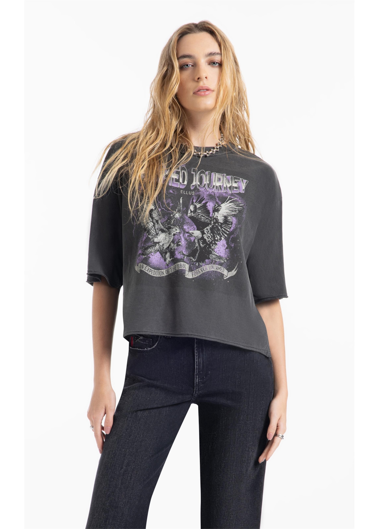 Ellus Cotton Untamed Journey Mc Preto
