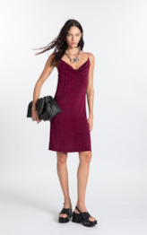 Ellus Degage New Slink Vestido Roxo