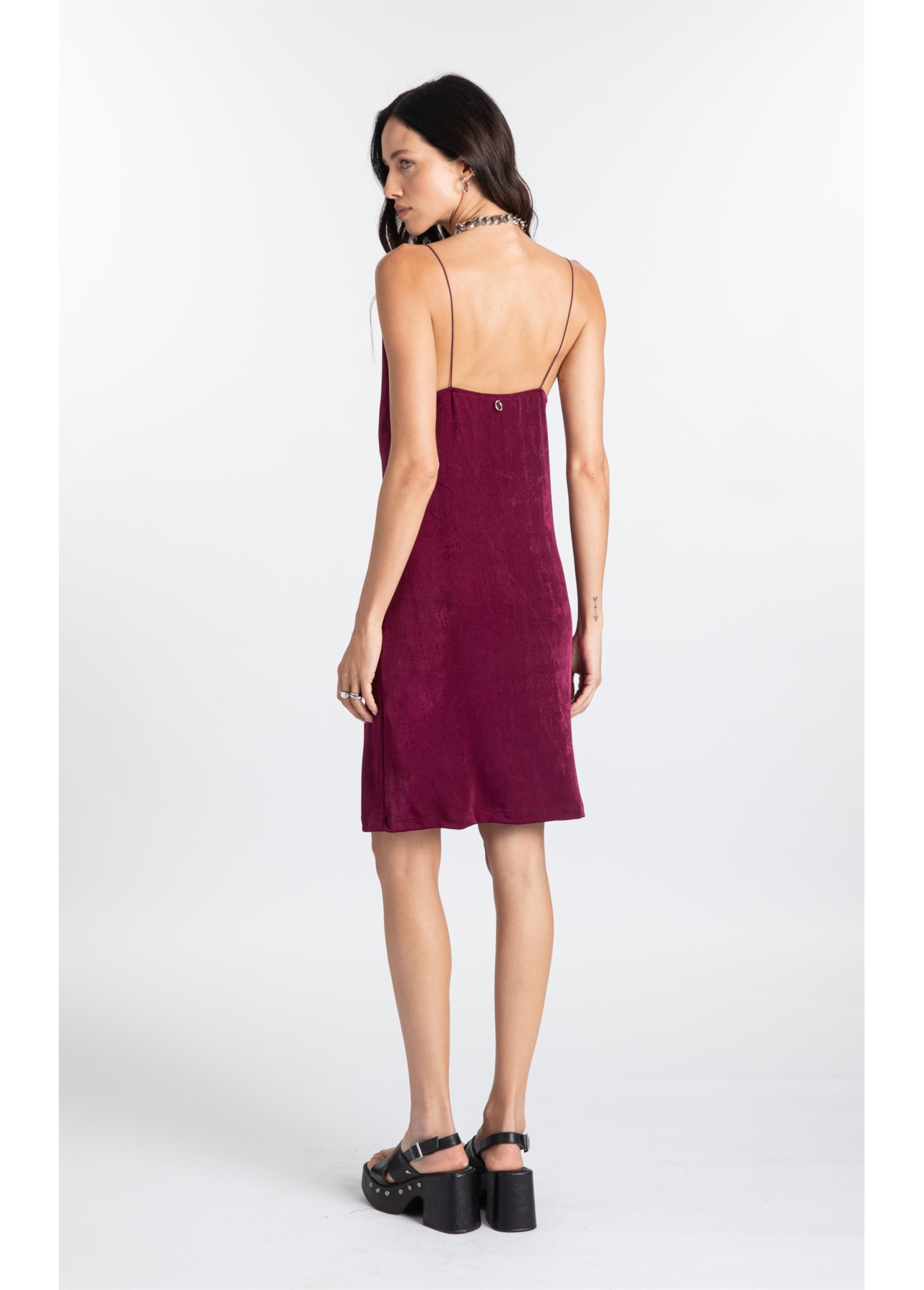 Ellus Degage New Slink Vestido Roxo