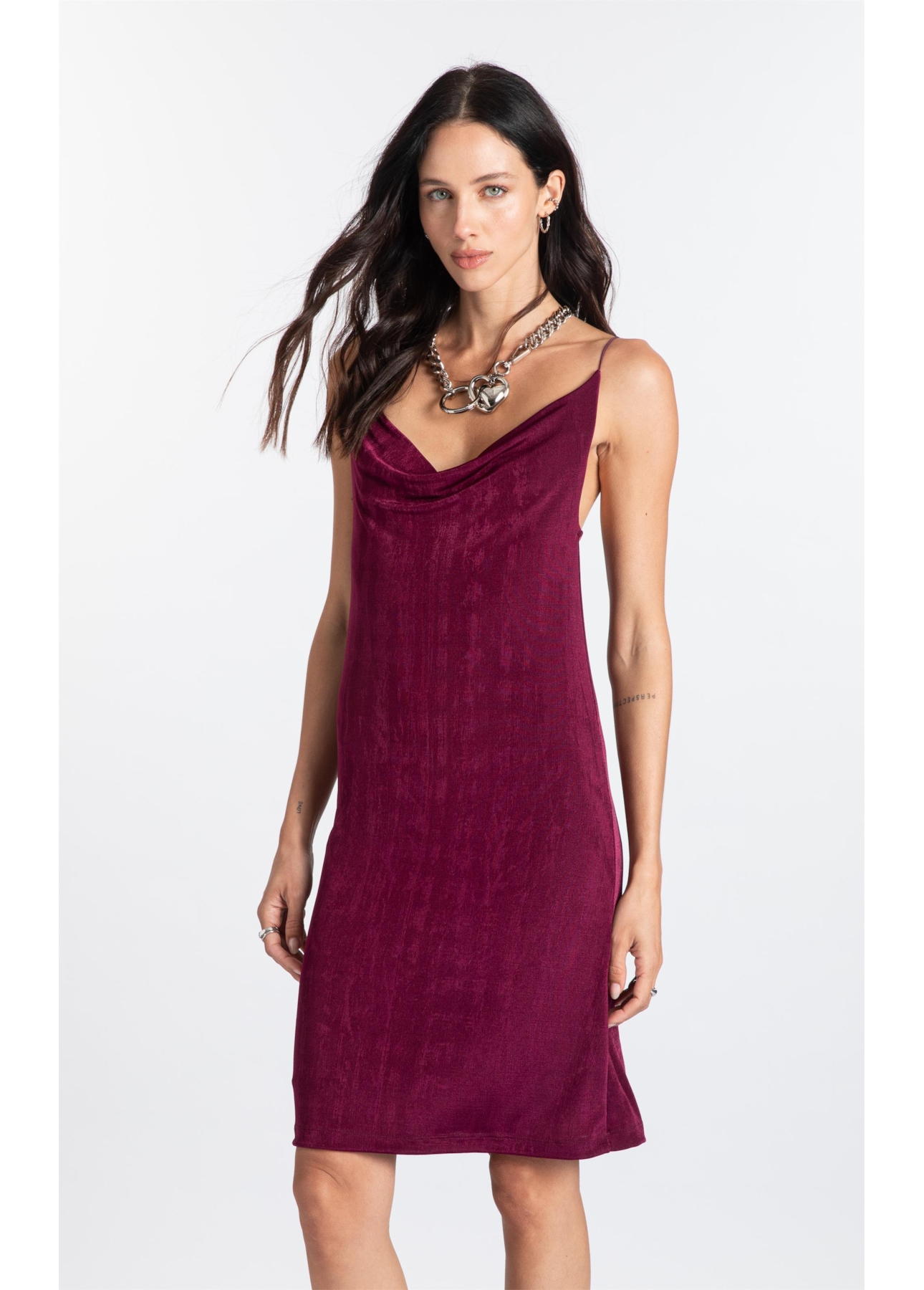 Ellus Degage New Slink Vestido Roxo