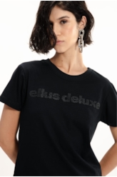 Ellus Deluxe Classic Slim Glitter Preto