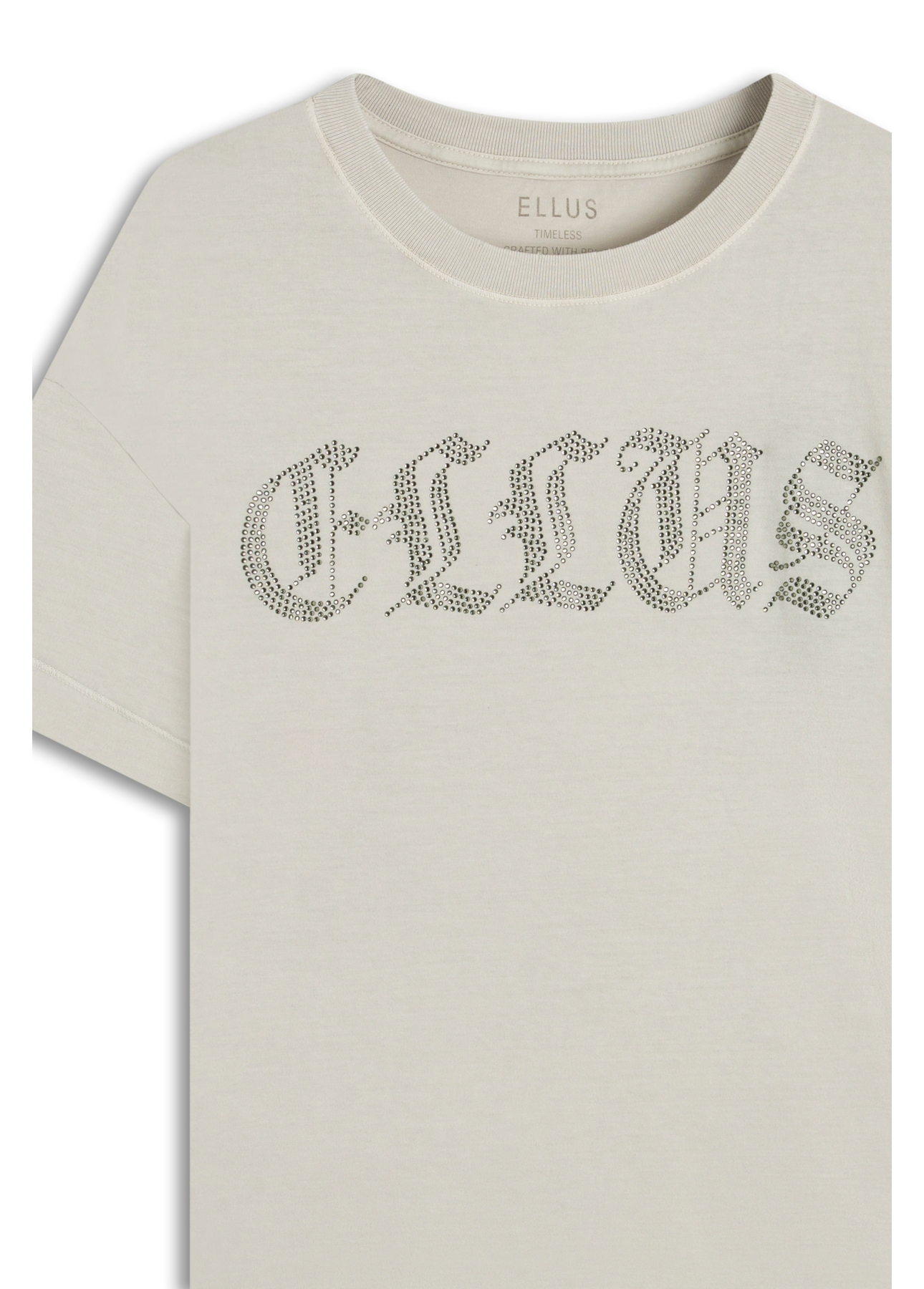 Ellus Oversized Gothic Hotfix Prata