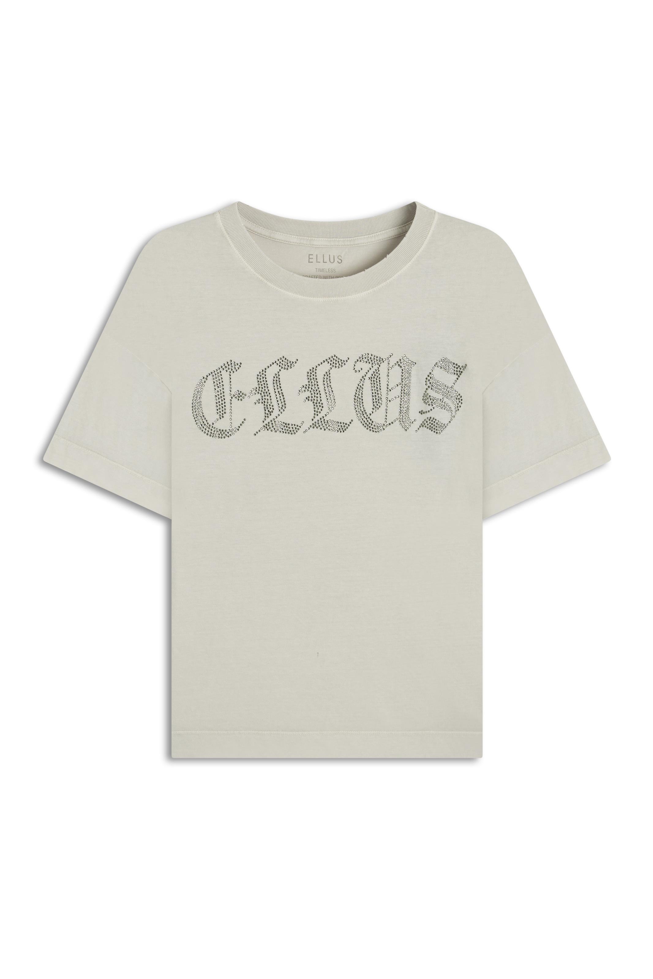 Ellus Oversized Gothic Hotfix Prata
