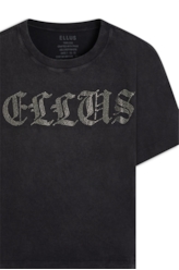 Ellus Oversized Gothic Hotfix Preto