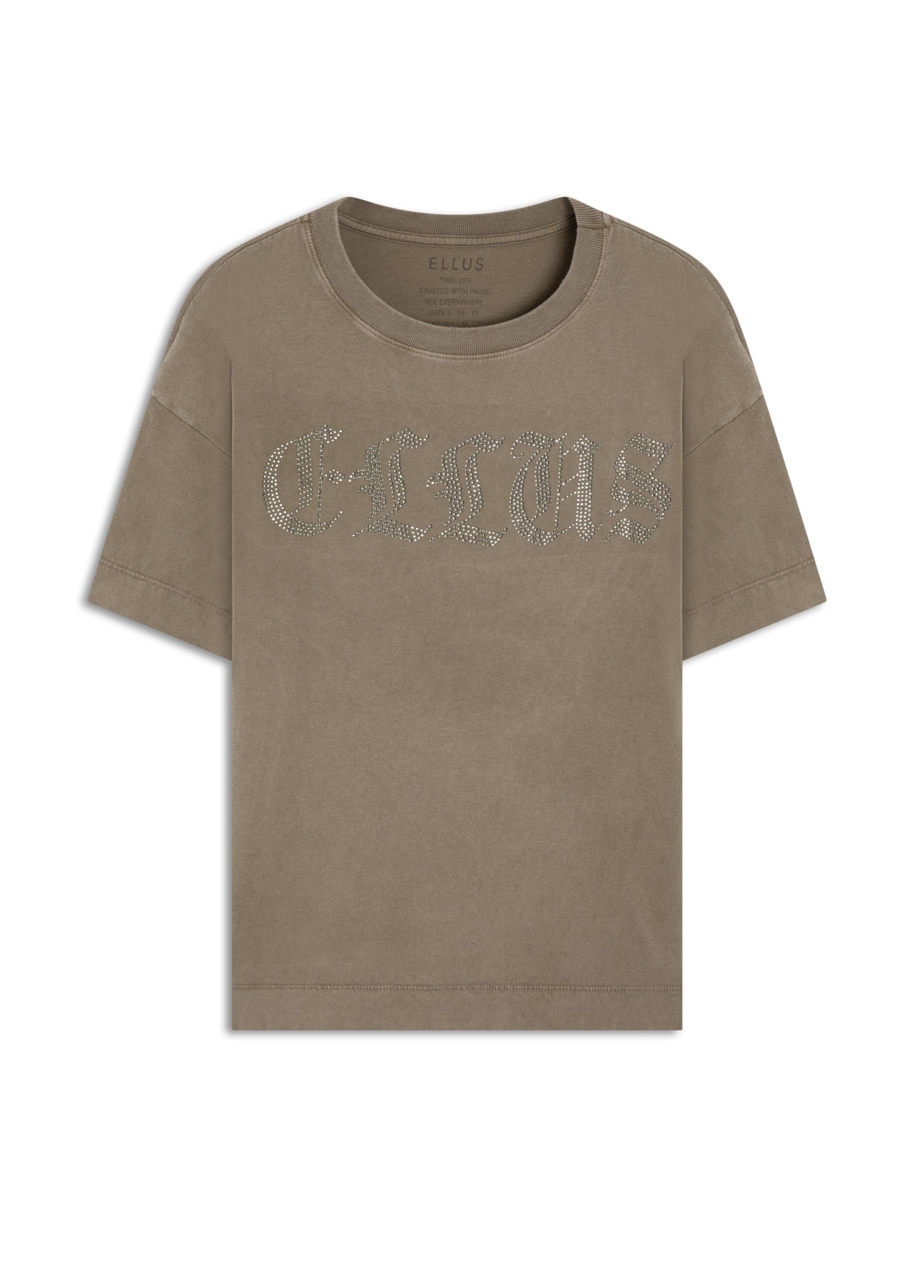 Ellus Oversized Gothic Hotfix Verde Salvia