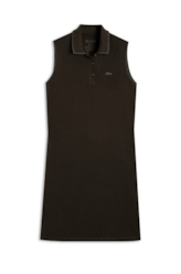 Ellus Polo Dress Sleeveless Friso Plumbo