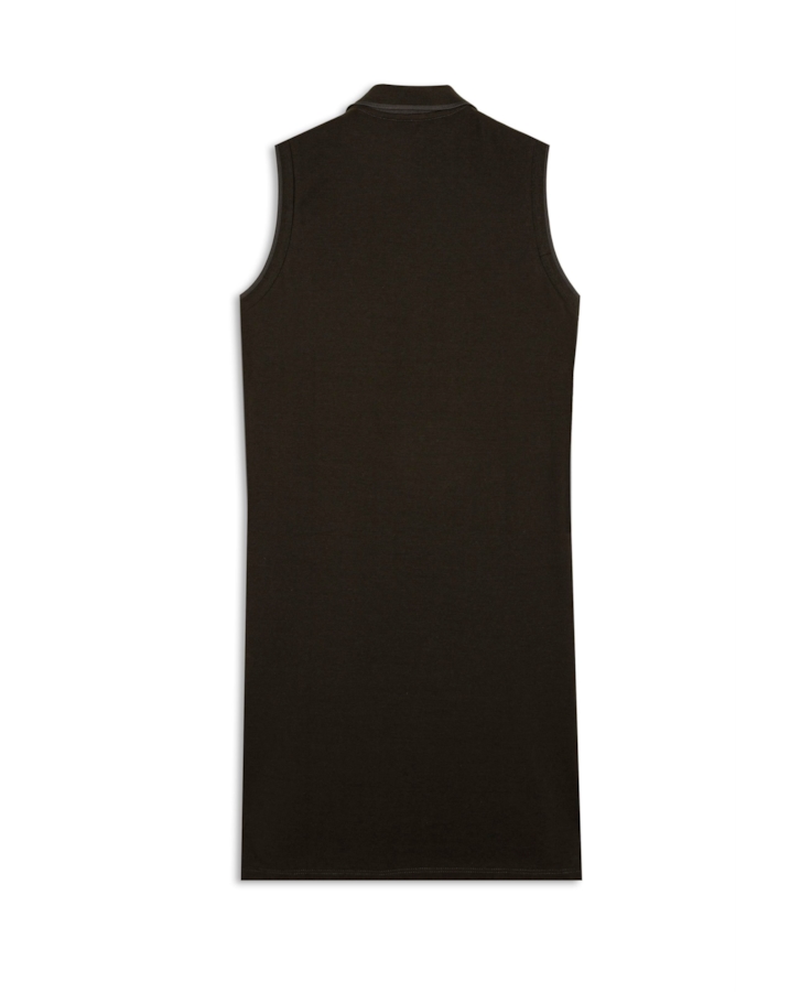 Ellus Polo Dress Sleeveless Friso Plumbo
