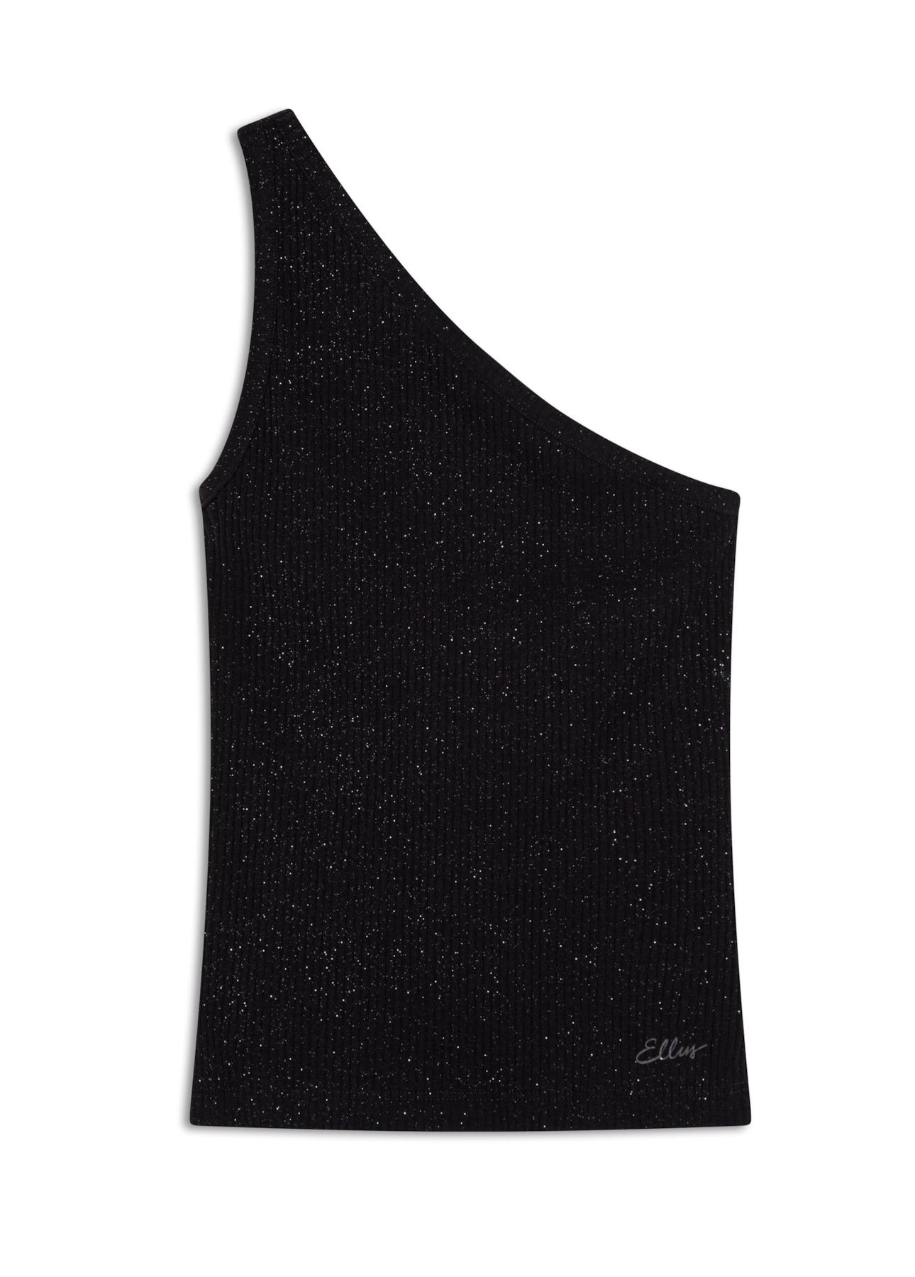 Ellus Rib One Shoulder Preto