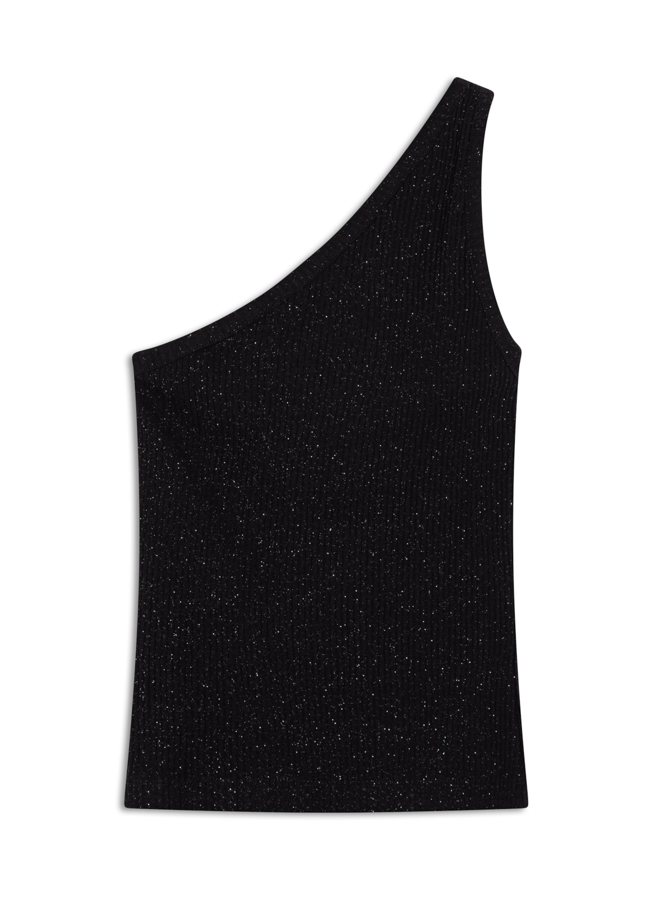 Ellus Rib One Shoulder Preto