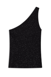 Ellus Rib One Shoulder Preto