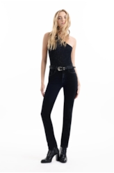 Ellus Rib One Shoulder Preto