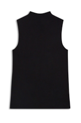 Ellus Tricot Crafted Sleeveless Preto