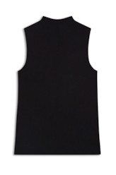 Ellus Tricot Crafted Sleeveless Preto